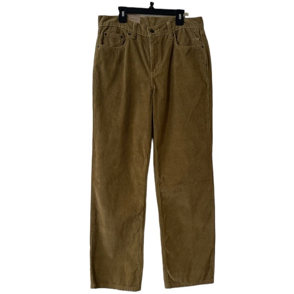 Levi's Denim - NWT Levi’s Low Pro Brown Corduroy Mid Rise Jeans